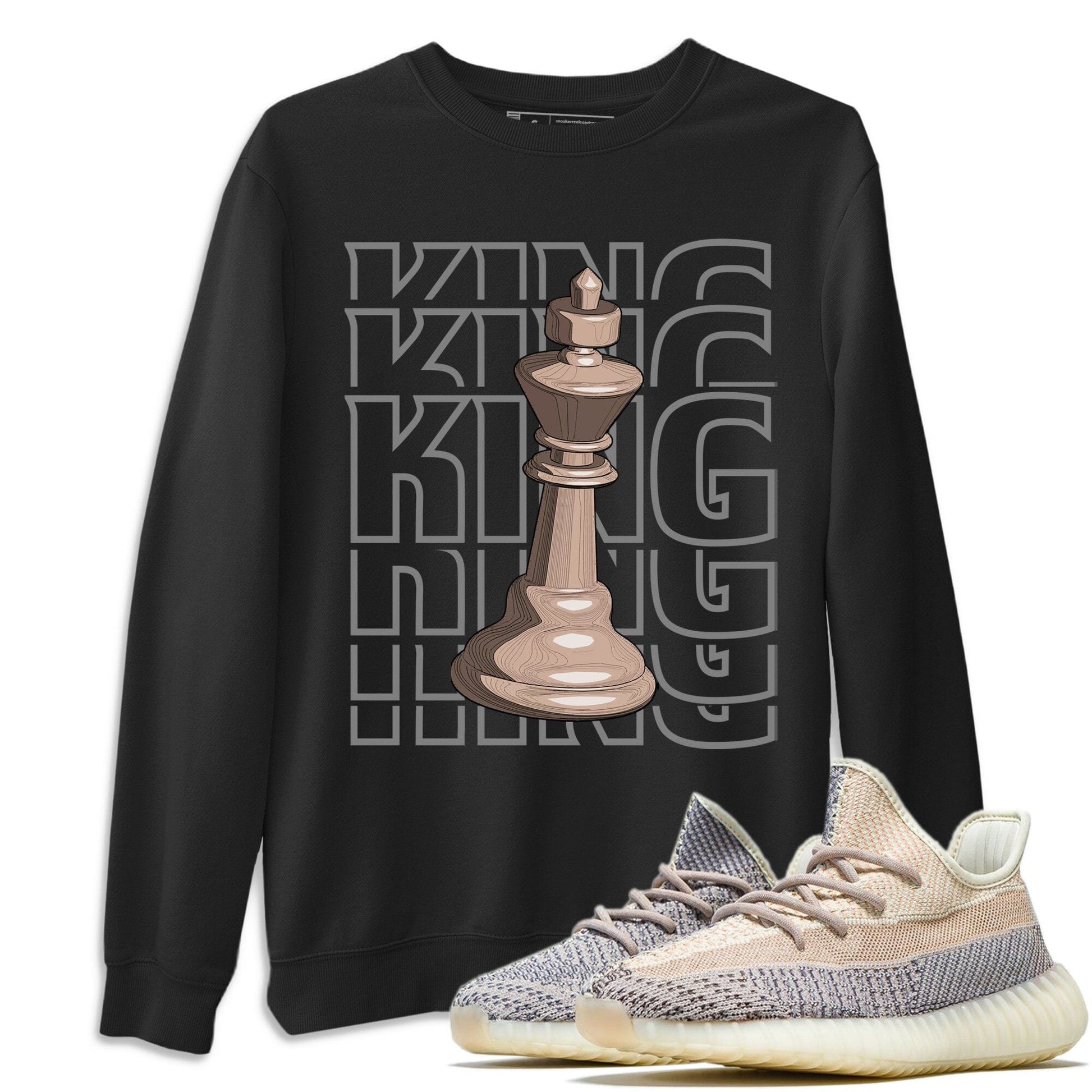 King Unisex Tops - Yeezy 350 Ash Pearl