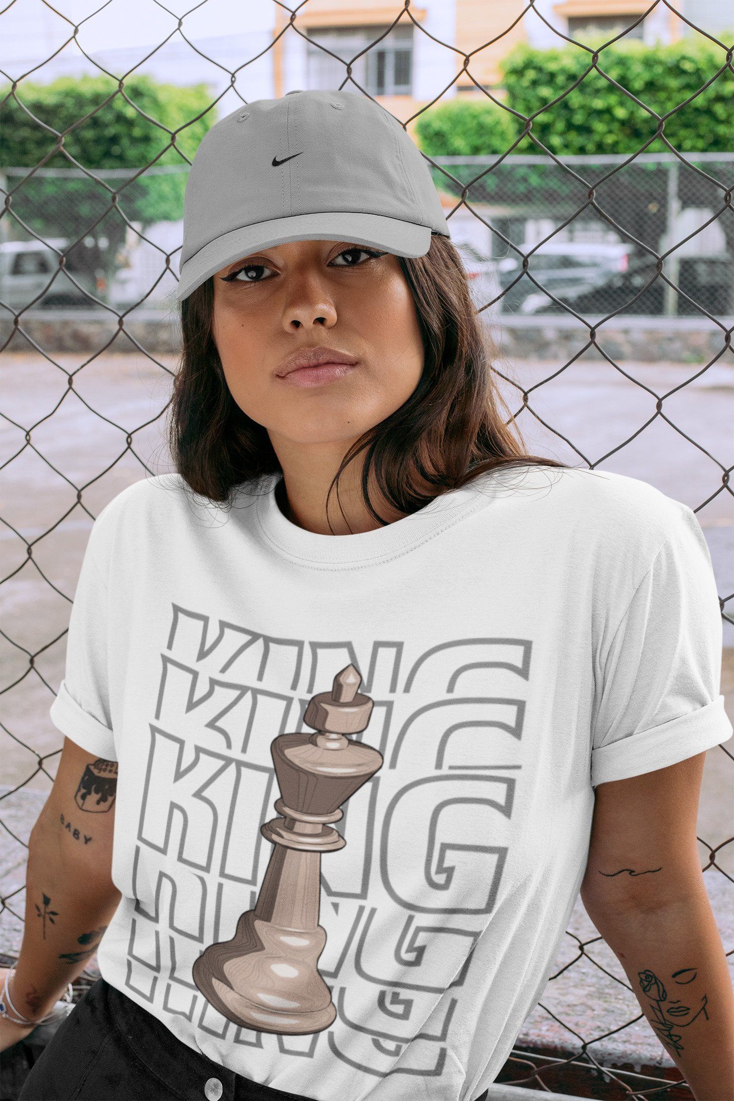 King Unisex Tops - Yeezy 350 Ash Pearl