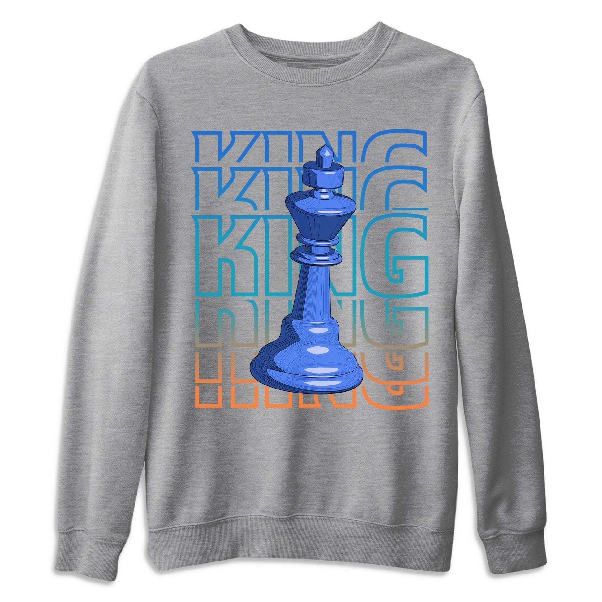 King Unisex Tops - Yeezy 700 Bright Blue