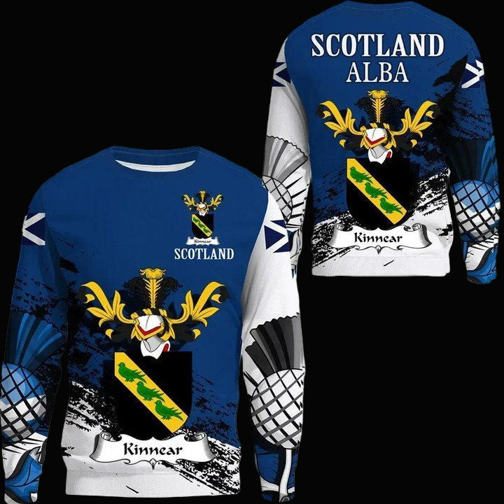Kinnear Scottish Family Crest Scotland Special Sweater A7 ? Usalast