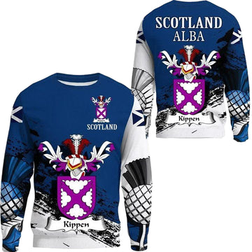 Kippen Scottish Family Crest Scotland Special Sweater A7 ? Usalast