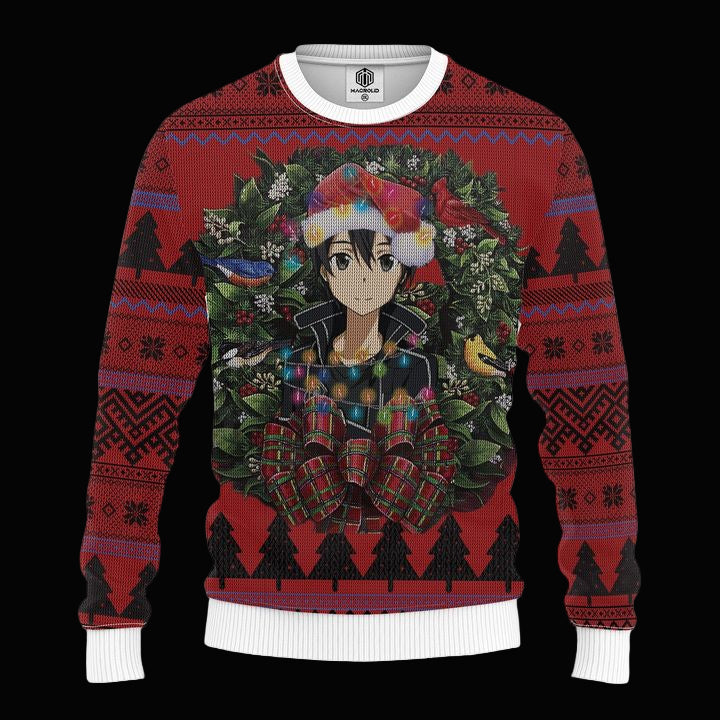 Kirito Sword Art Online Mc Ugly Christmas Sweater Thanksgiving Gift ? Usalast