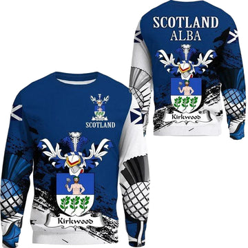 Kirkwood Scottish Family Crest Scotland Special Sweater A7 ? Usalast