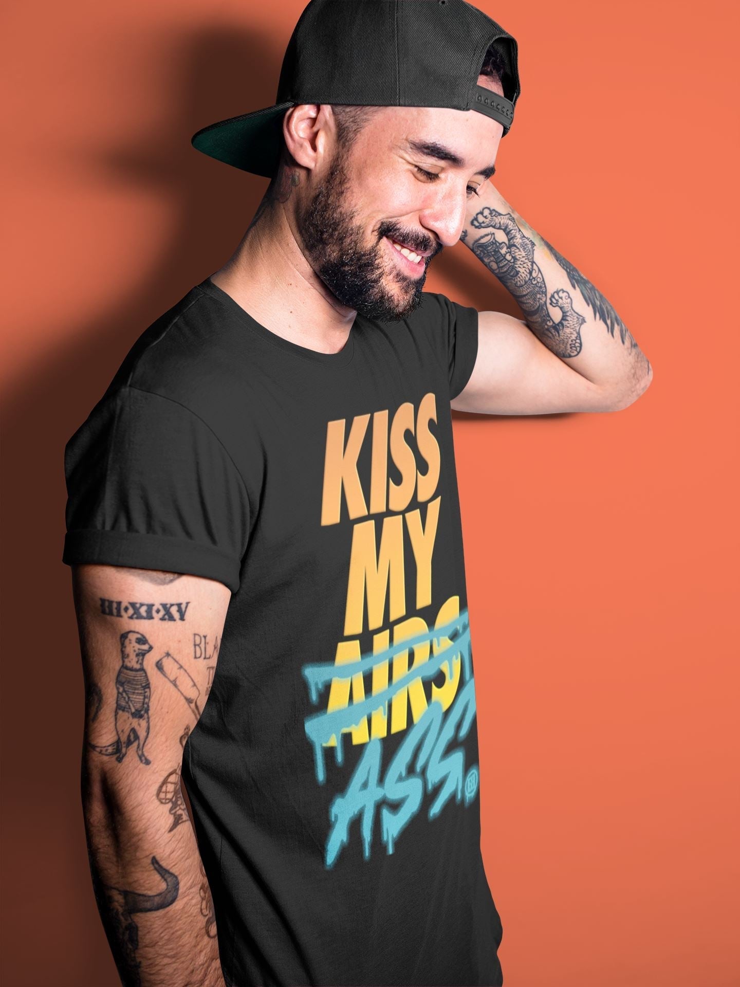 Kiss My Ass Unisex Tops - Yeezy 700 Sun