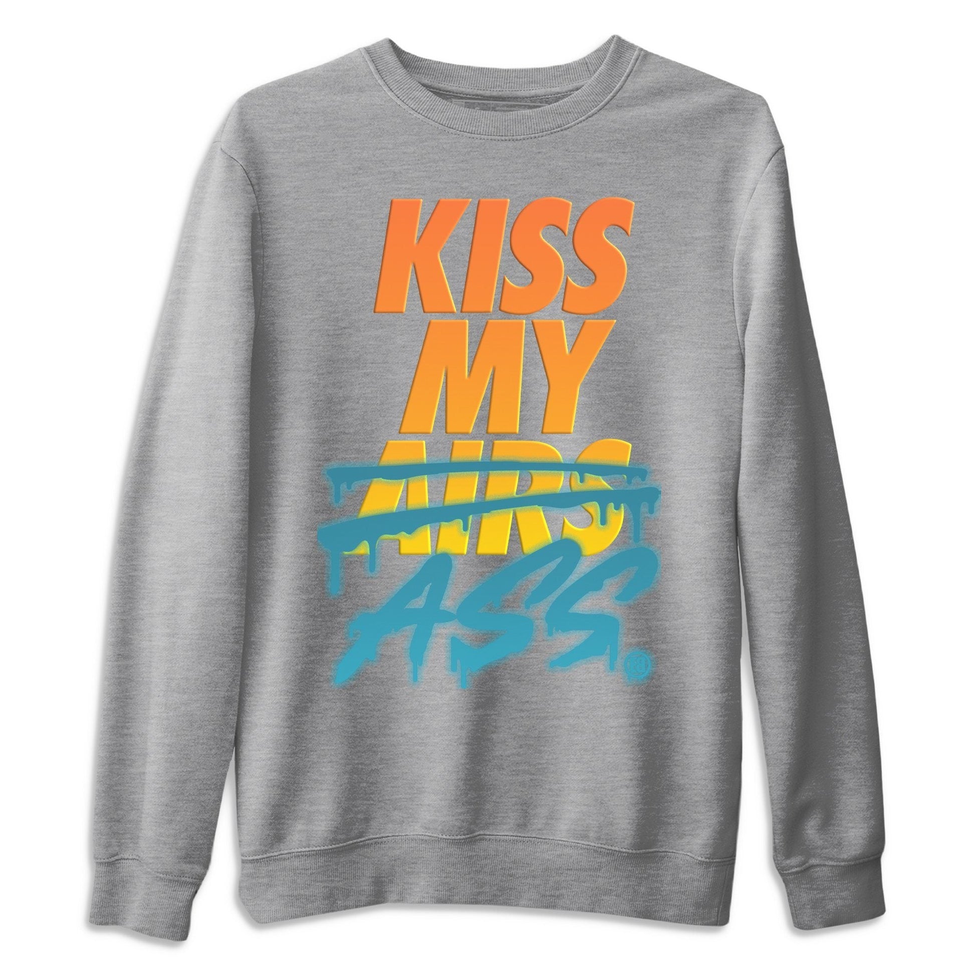 Kiss My Ass Unisex Tops - Yeezy 700 Sun