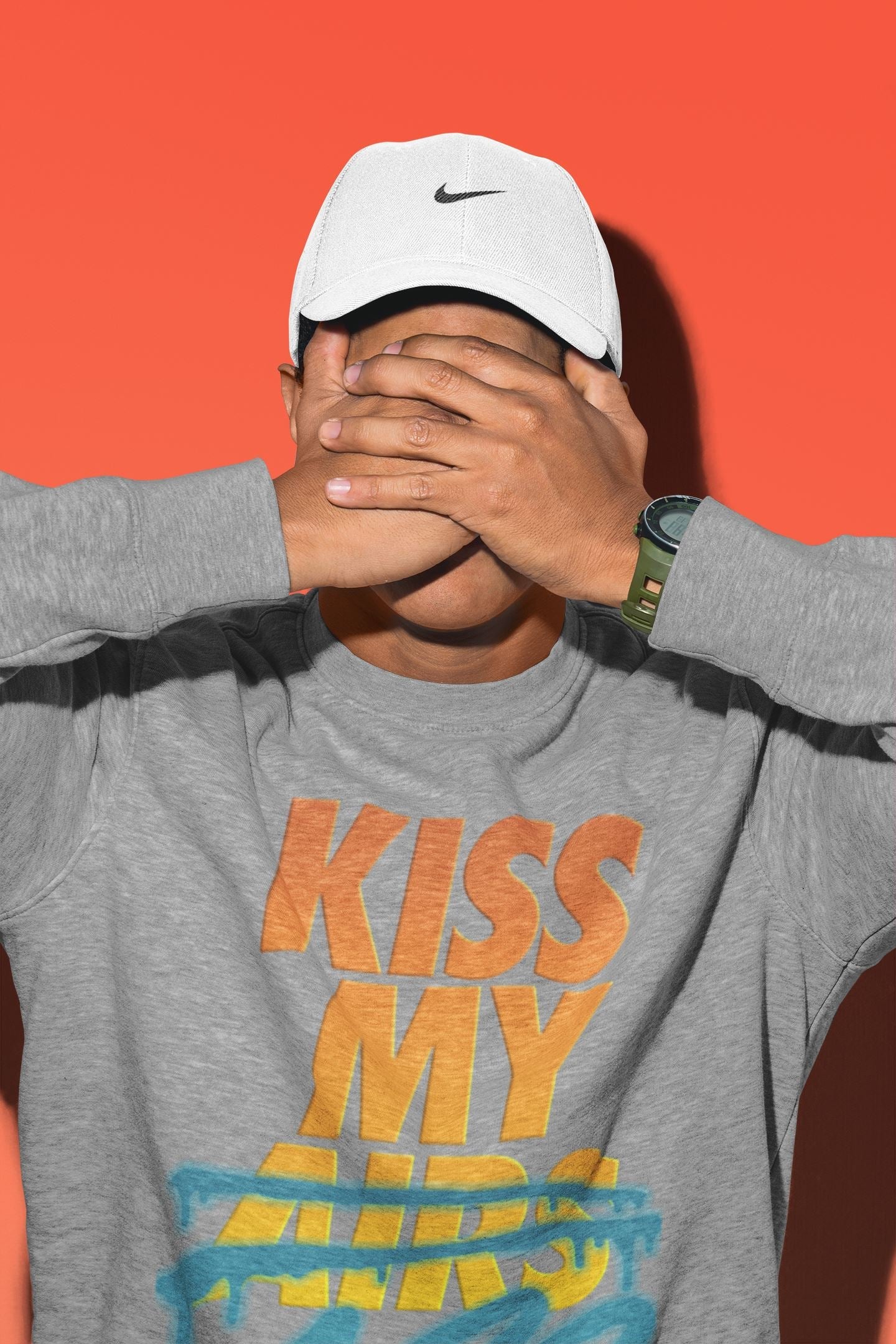 Kiss My Ass Unisex Tops - Yeezy 700 Sun