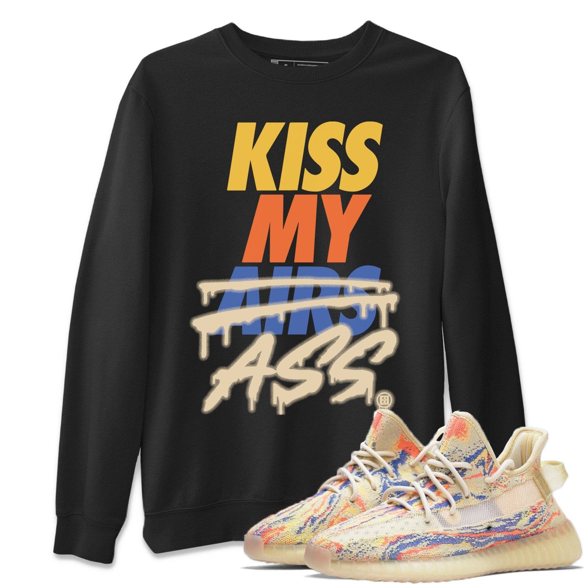 Kiss My Ass Unisex Tops - Yeezy 350 MX Oat