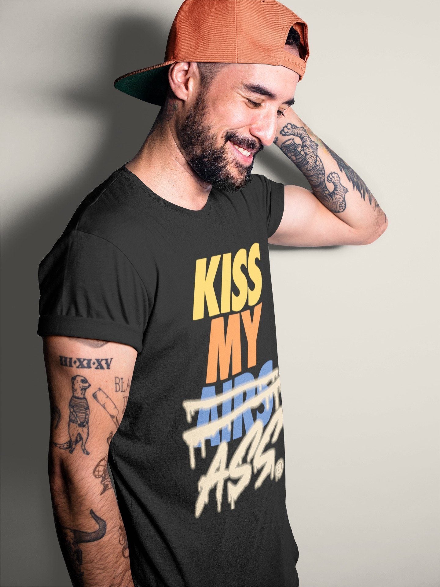 Kiss My Ass Unisex Tops - Yeezy 350 MX Oat