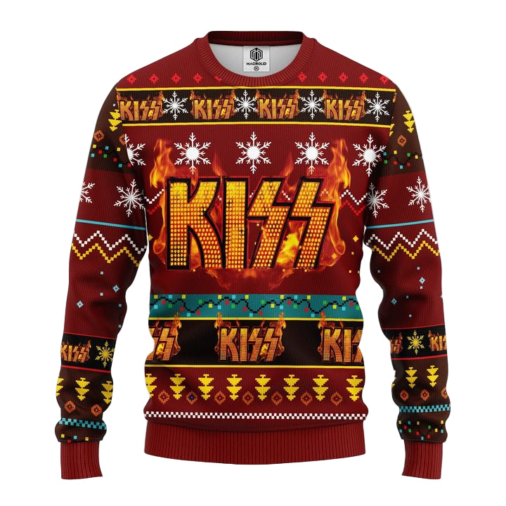 Kizz Ugly Christmas Sweater Red- Amazing Gift Idea Thanksgiving Gift ? Usalast
