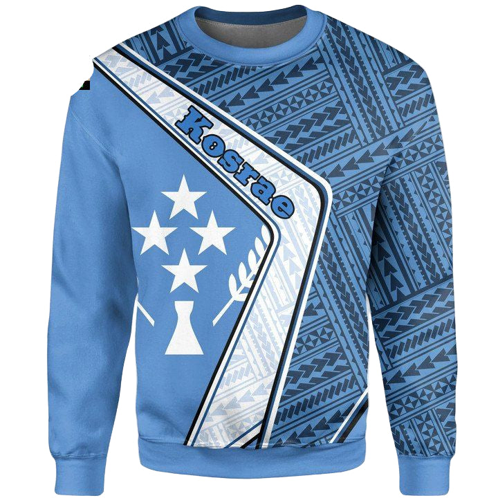 Kosrae Sweater ? Polynesian Coat Of Arms A224 ? Usalast