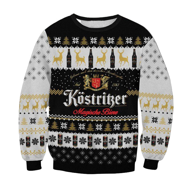 Kostritzer Schwarzbier Beer Ugly Christmas Sweater 2022 ? Usalast