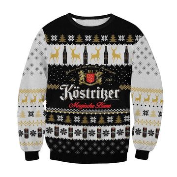 Kostritzer Schwarzbier Beer Ugly Christmas Sweater 2022 ? Usalast