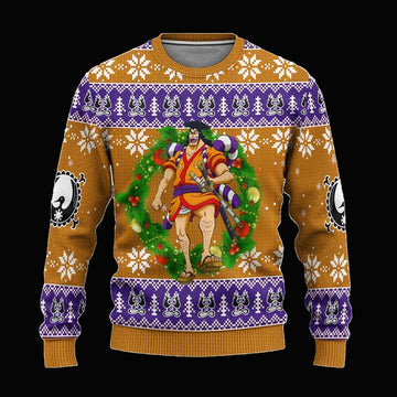 Kozuki Oden One Piece Anime Ugly Christmas Sweater Xmas Gift ? Usalast