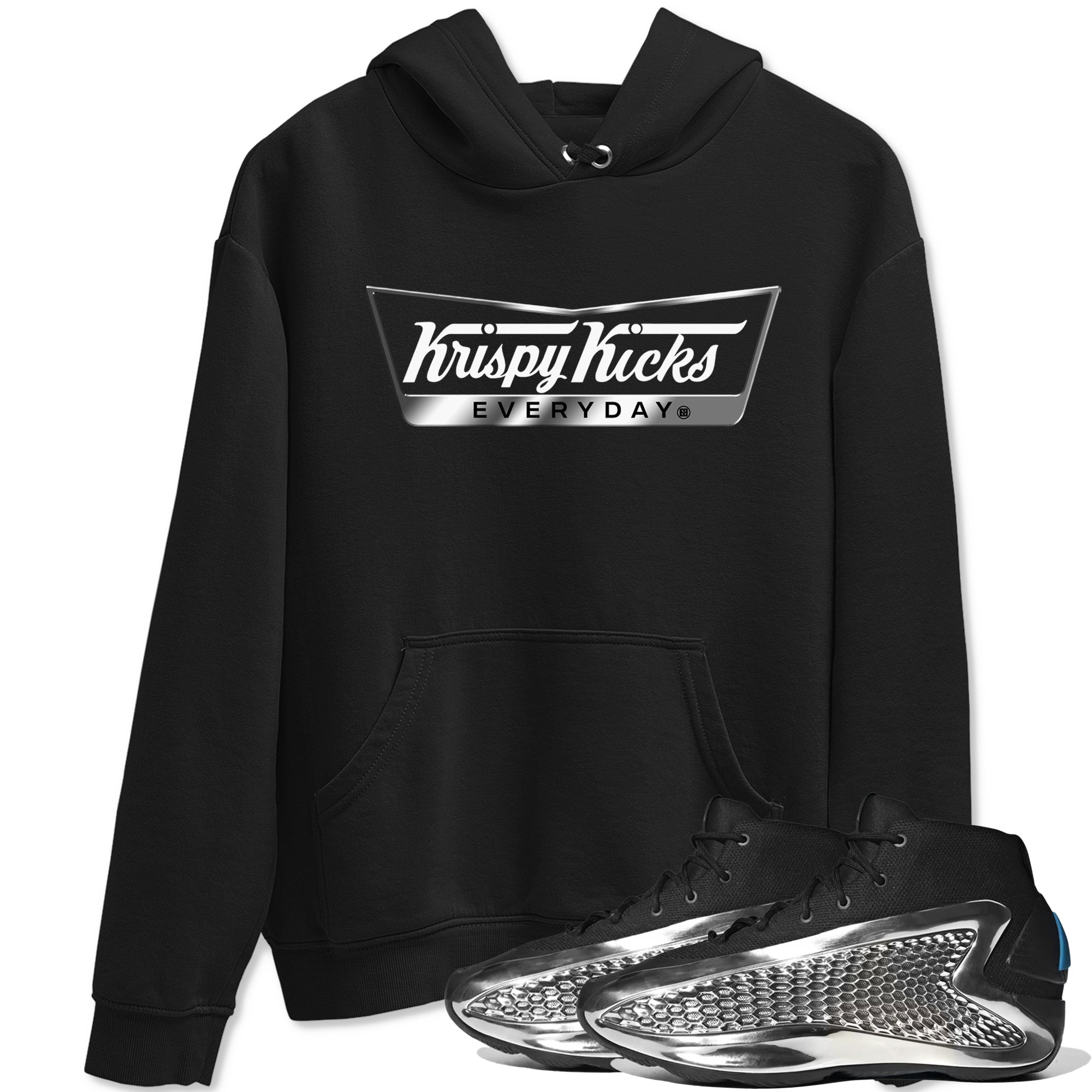 Krispy Kicks Sneaker Tees - AE 1 Silver Metallic