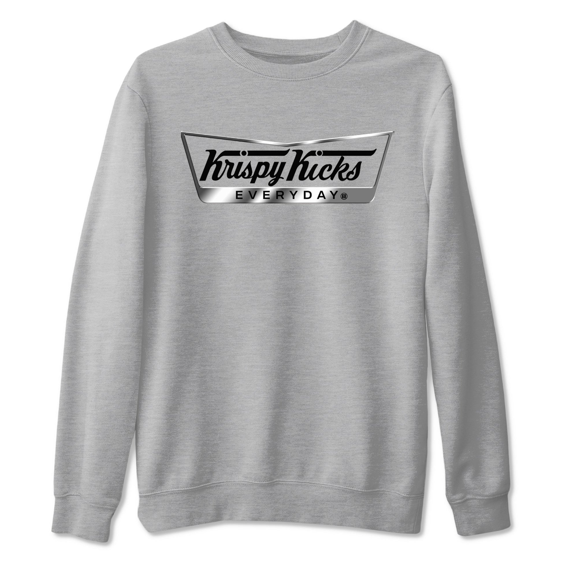 Krispy Kicks Sneaker Tees - AE 1 Silver Metallic