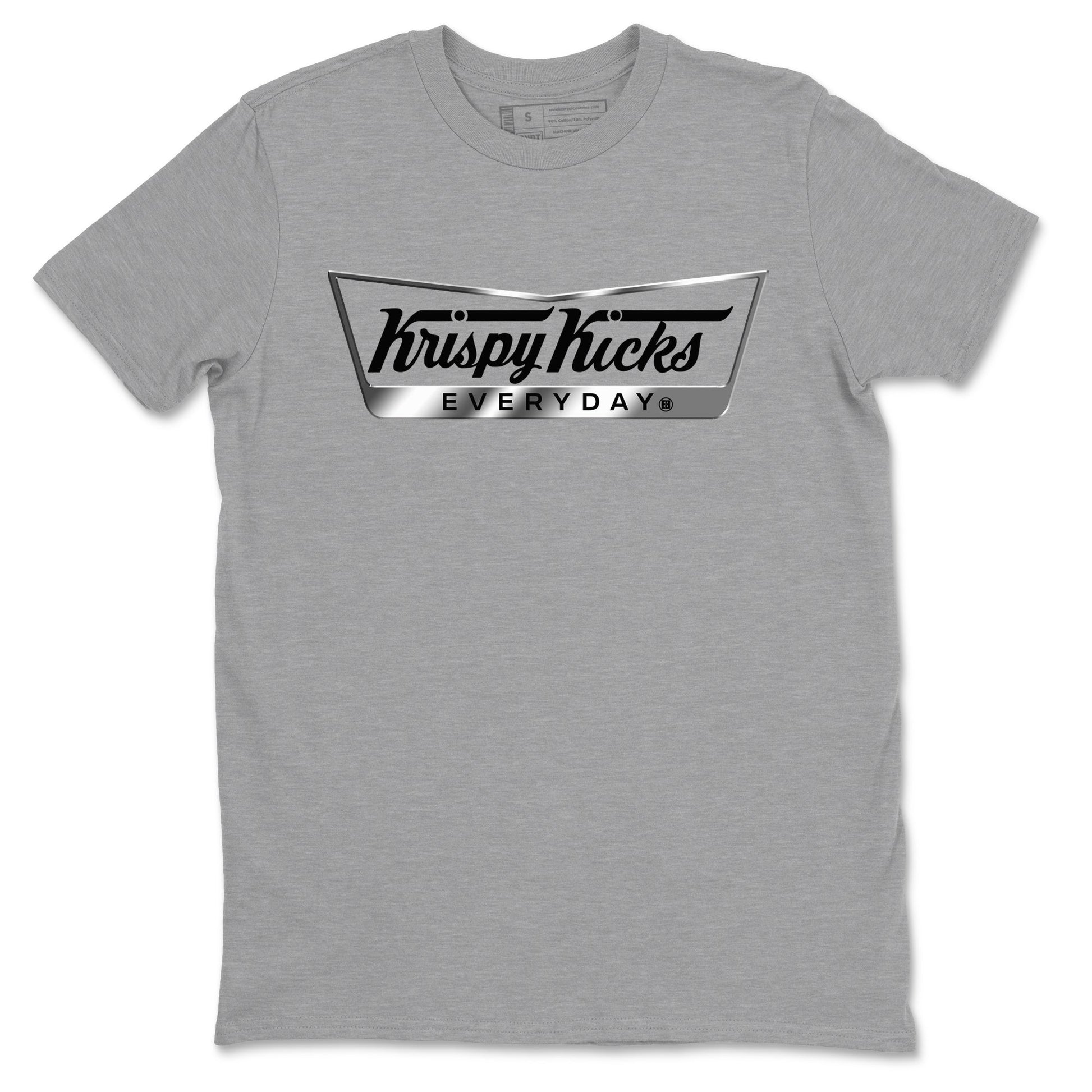 Krispy Kicks Sneaker Tees - AE 1 Silver Metallic