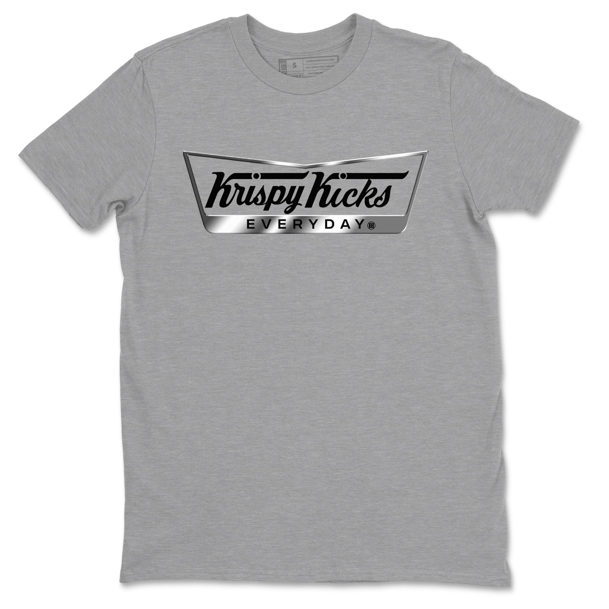 Krispy Kicks Sneaker Tees - AE 1 Silver Metallic