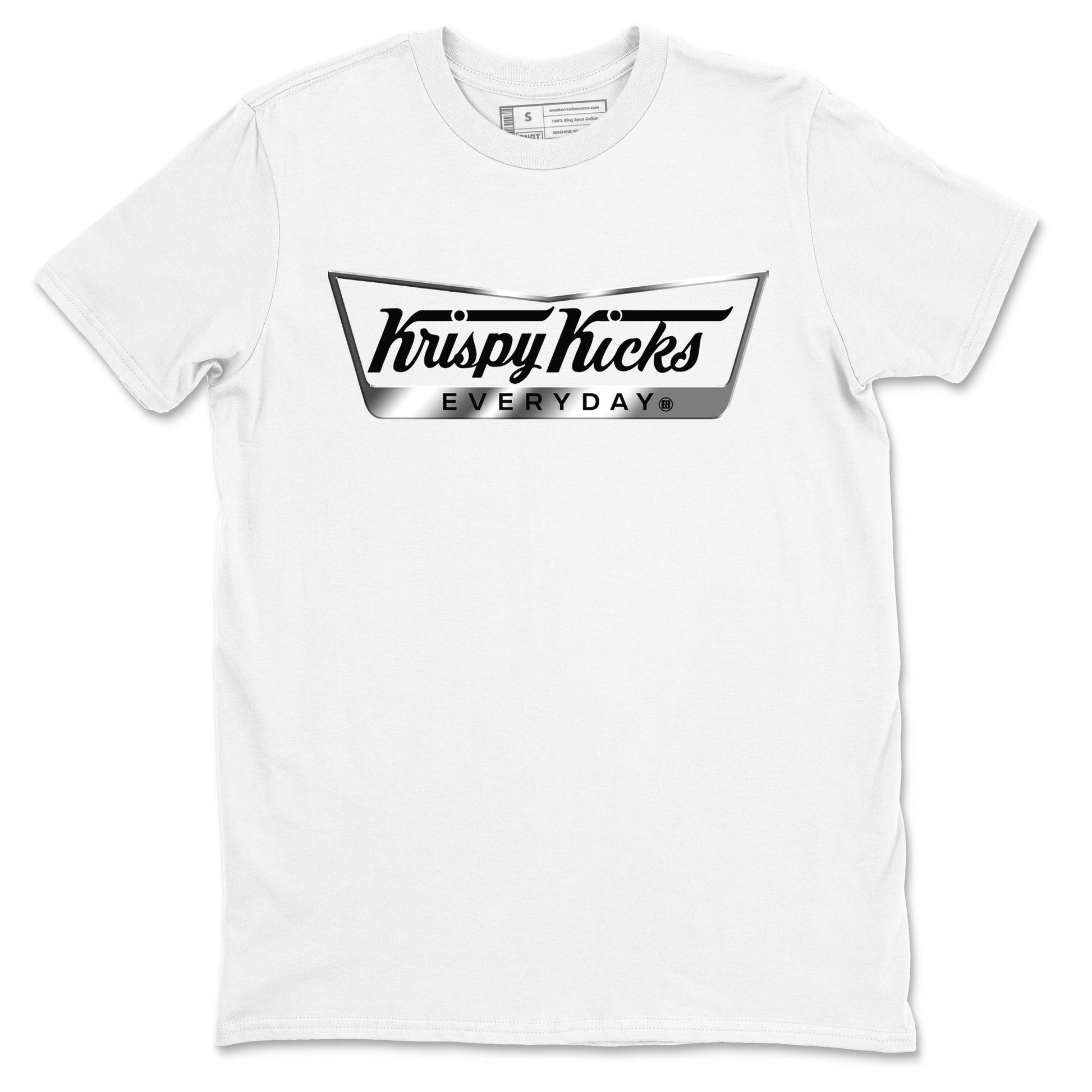 Krispy Kicks Sneaker Tees - AE 1 Silver Metallic