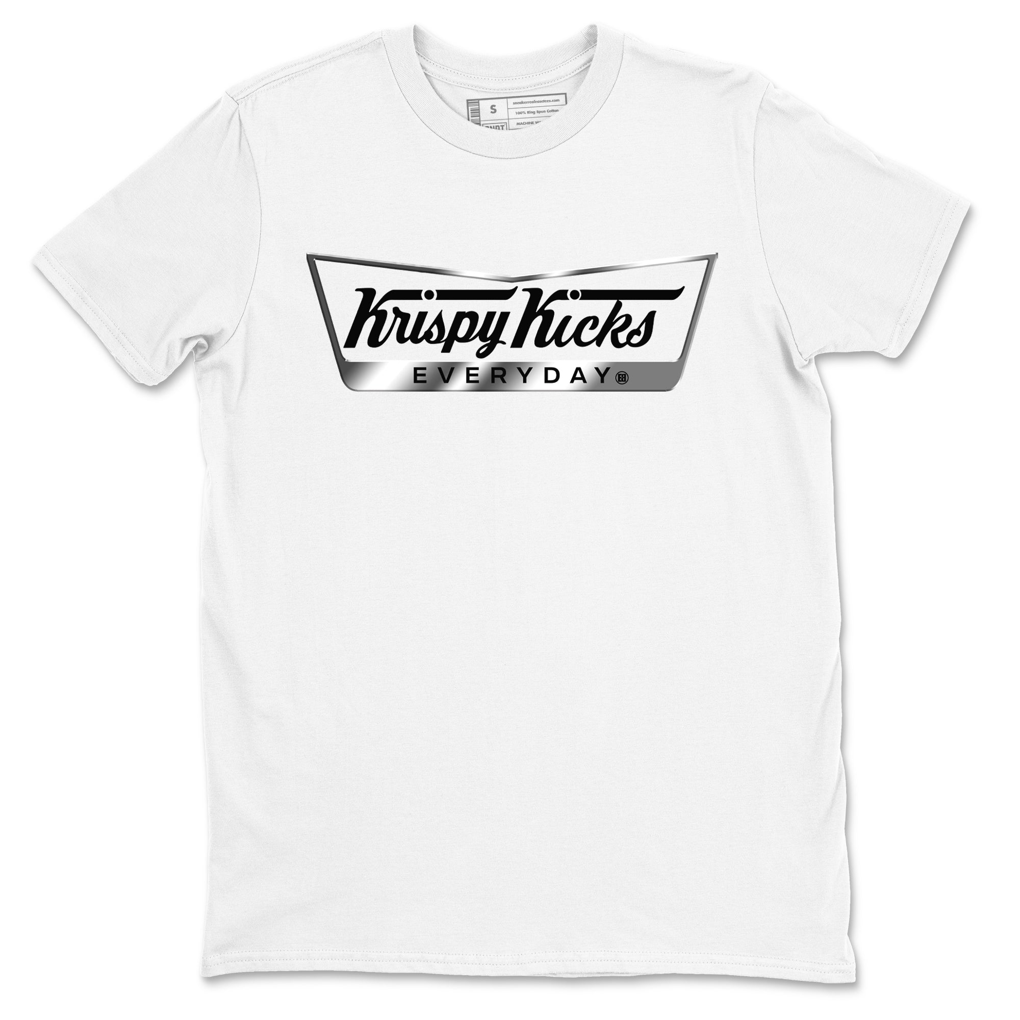 Krispy Kicks Sneaker Tees - AE 1 Silver Metallic
