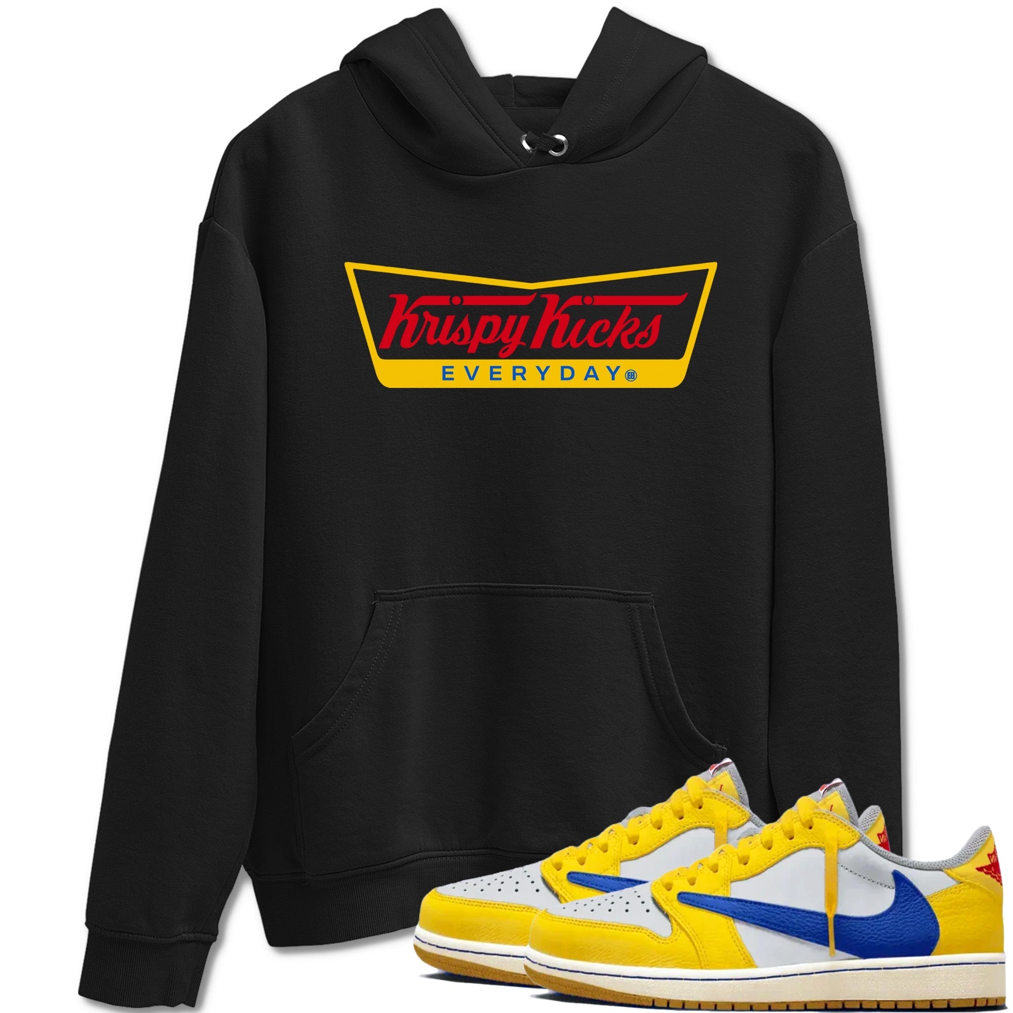Krispy Kicks Sneaker Tees - Air Jordan 1 Travis Scott Canary