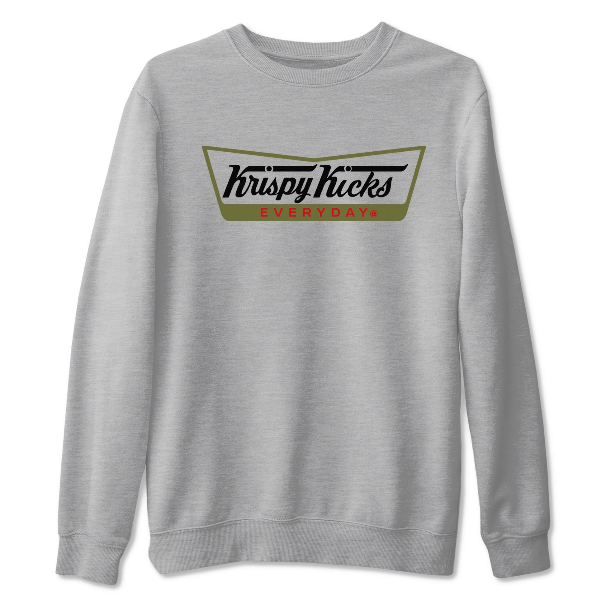 Krispy Kicks Sneaker Tees - Air Jordan 1 Travis Scott Medium Olive