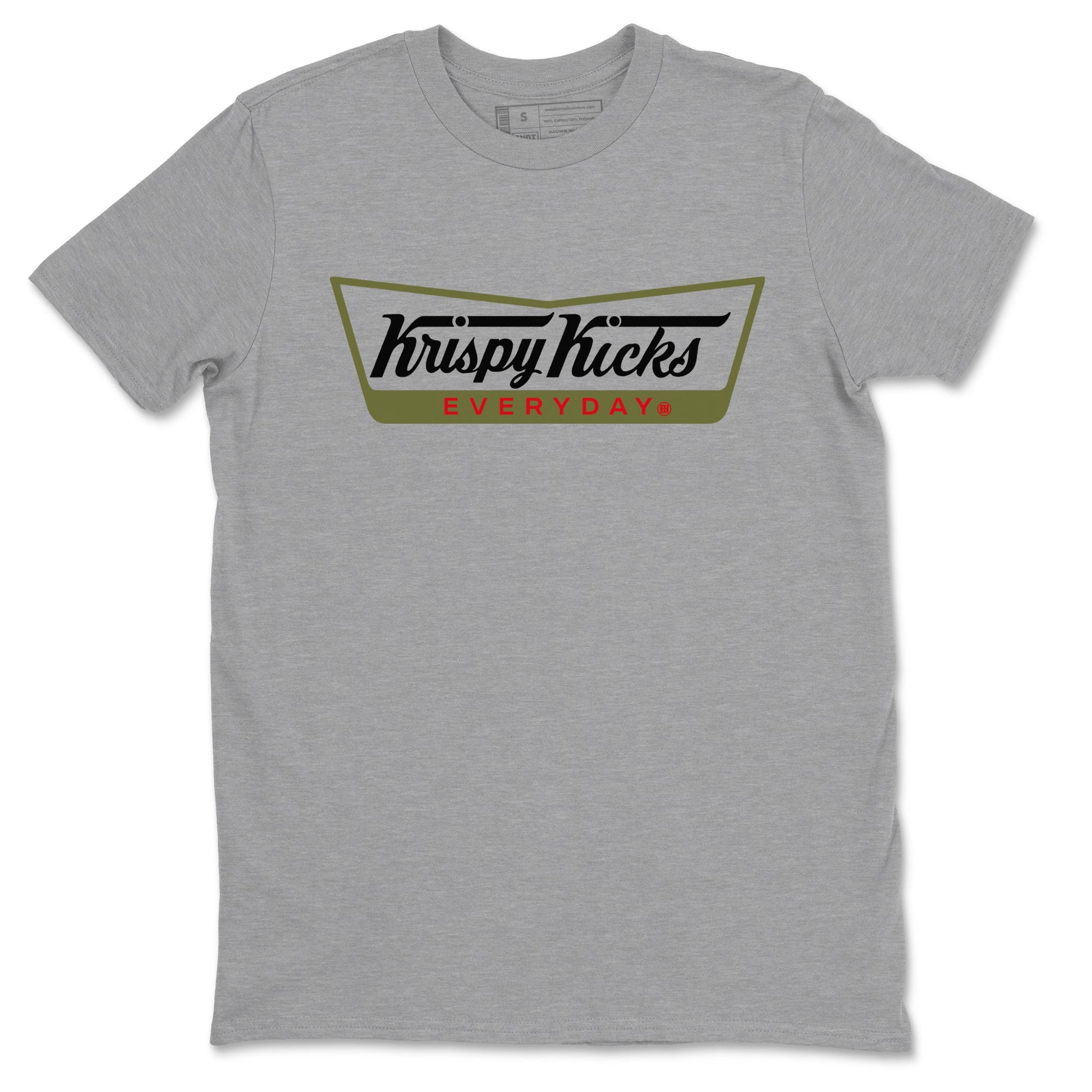 Krispy Kicks Sneaker Tees - Air Jordan 1 Travis Scott Medium Olive