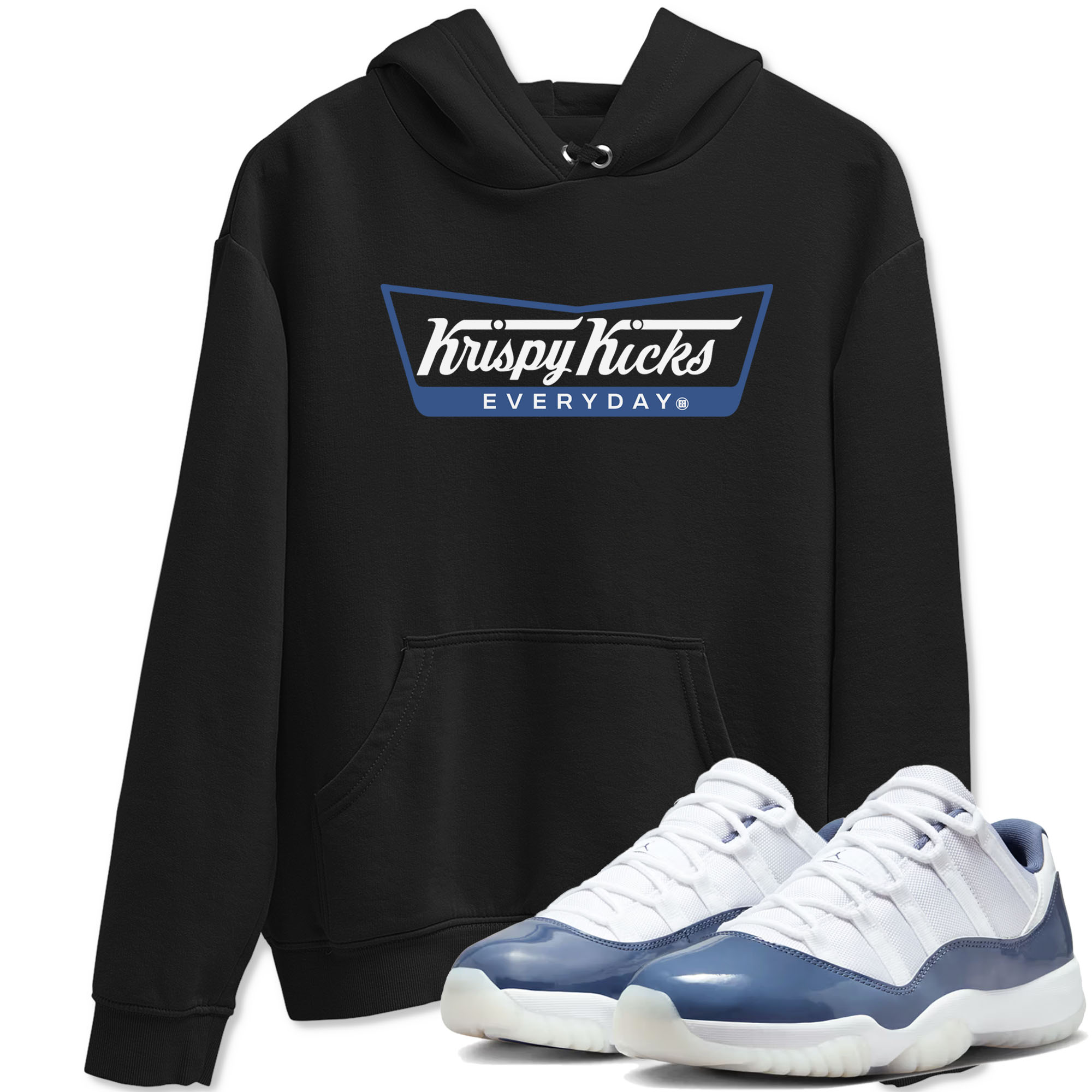 Krispy Kicks Sneaker Tees - Air Jordan 11 Diffused Blue