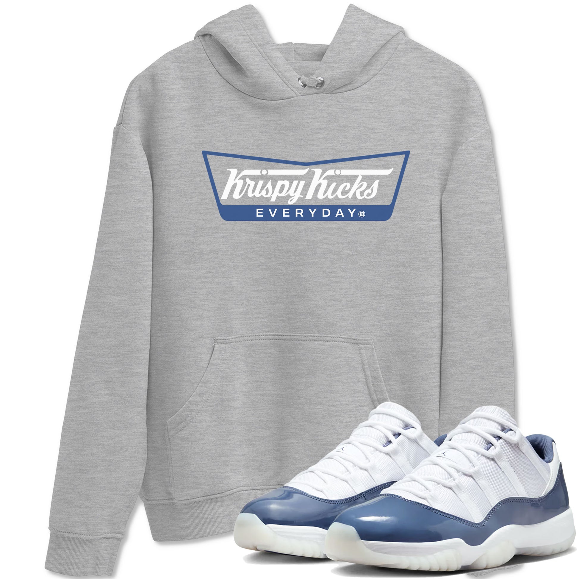 Krispy Kicks Sneaker Tees - Air Jordan 11 Diffused Blue