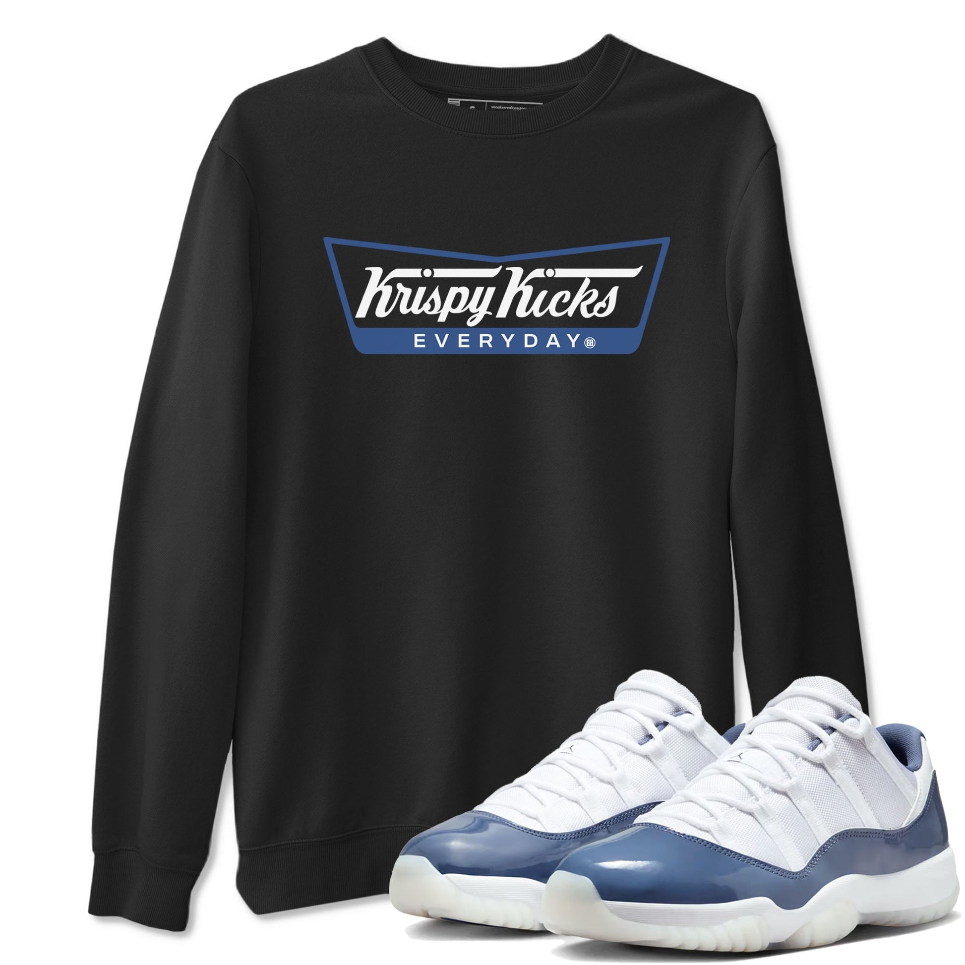 Krispy Kicks Sneaker Tees - Air Jordan 11 Diffused Blue