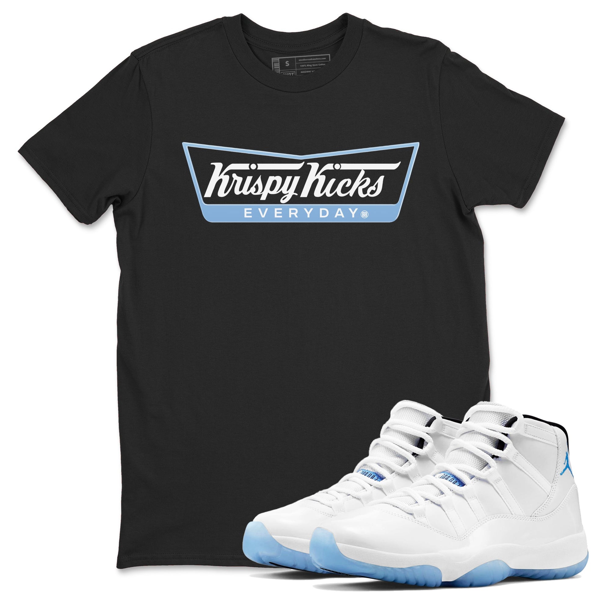 Krispy Kicks Sneaker Tees - Air Jordan 11 Legend Blue
