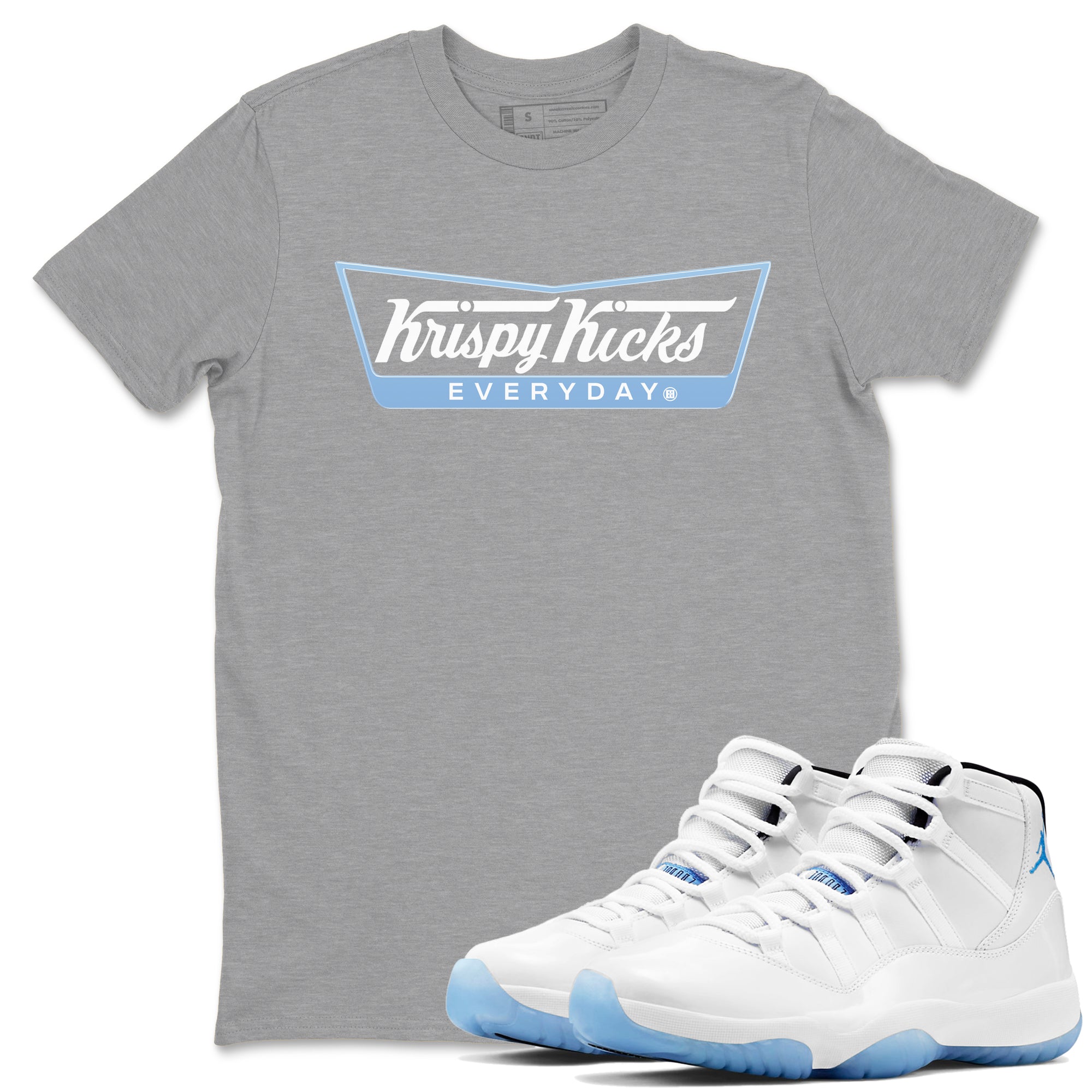 Krispy Kicks Sneaker Tees - Air Jordan 11 Legend Blue