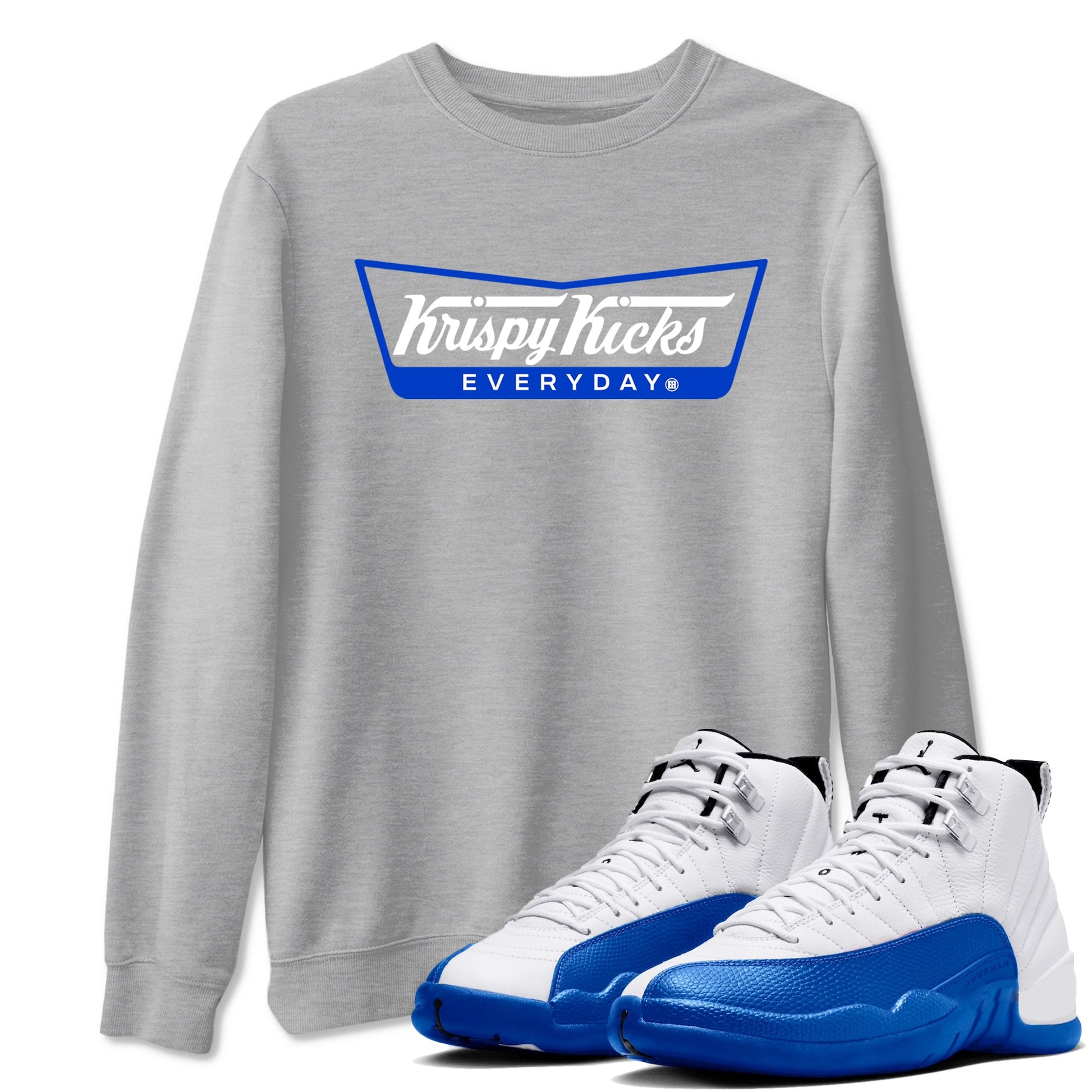 Krispy Kicks Sneaker Tees - Air Jordan 12 Blueberry