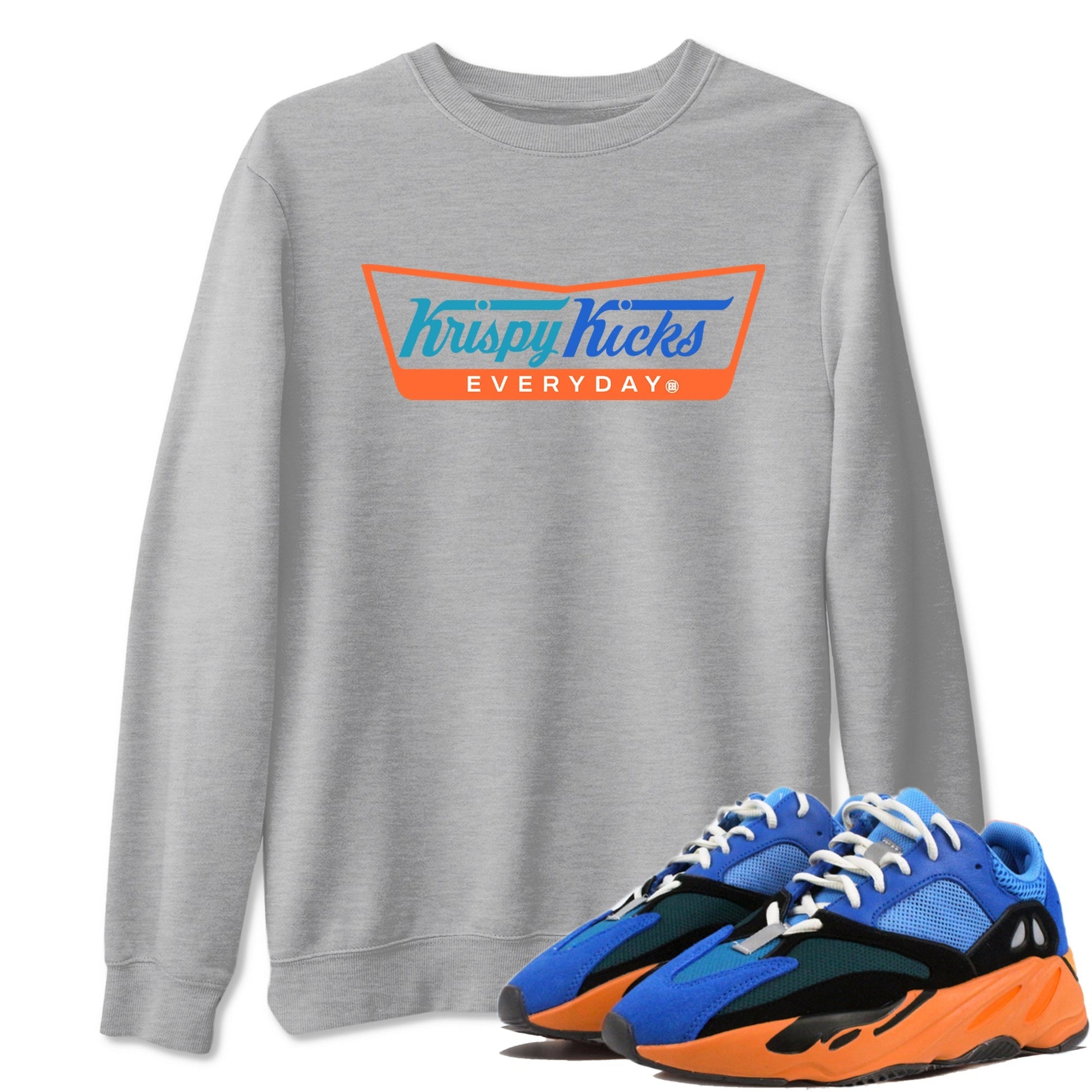 Krispy Kicks Sneaker Tees - Yeezy 700 Bright Blue