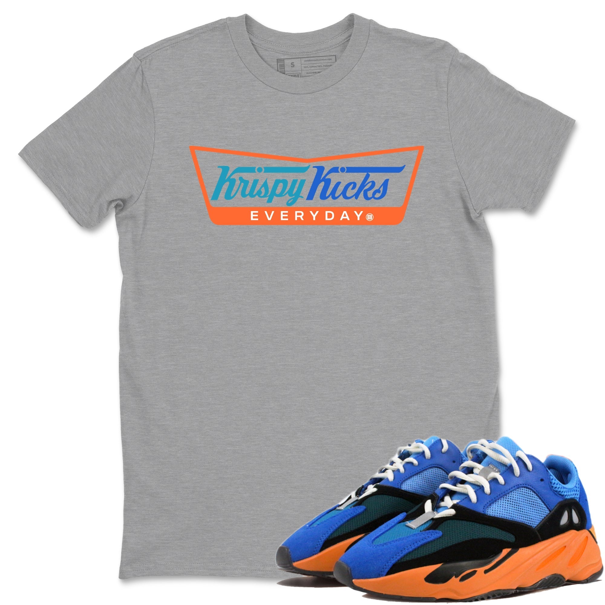 Krispy Kicks Sneaker Tees - Yeezy 700 Bright Blue