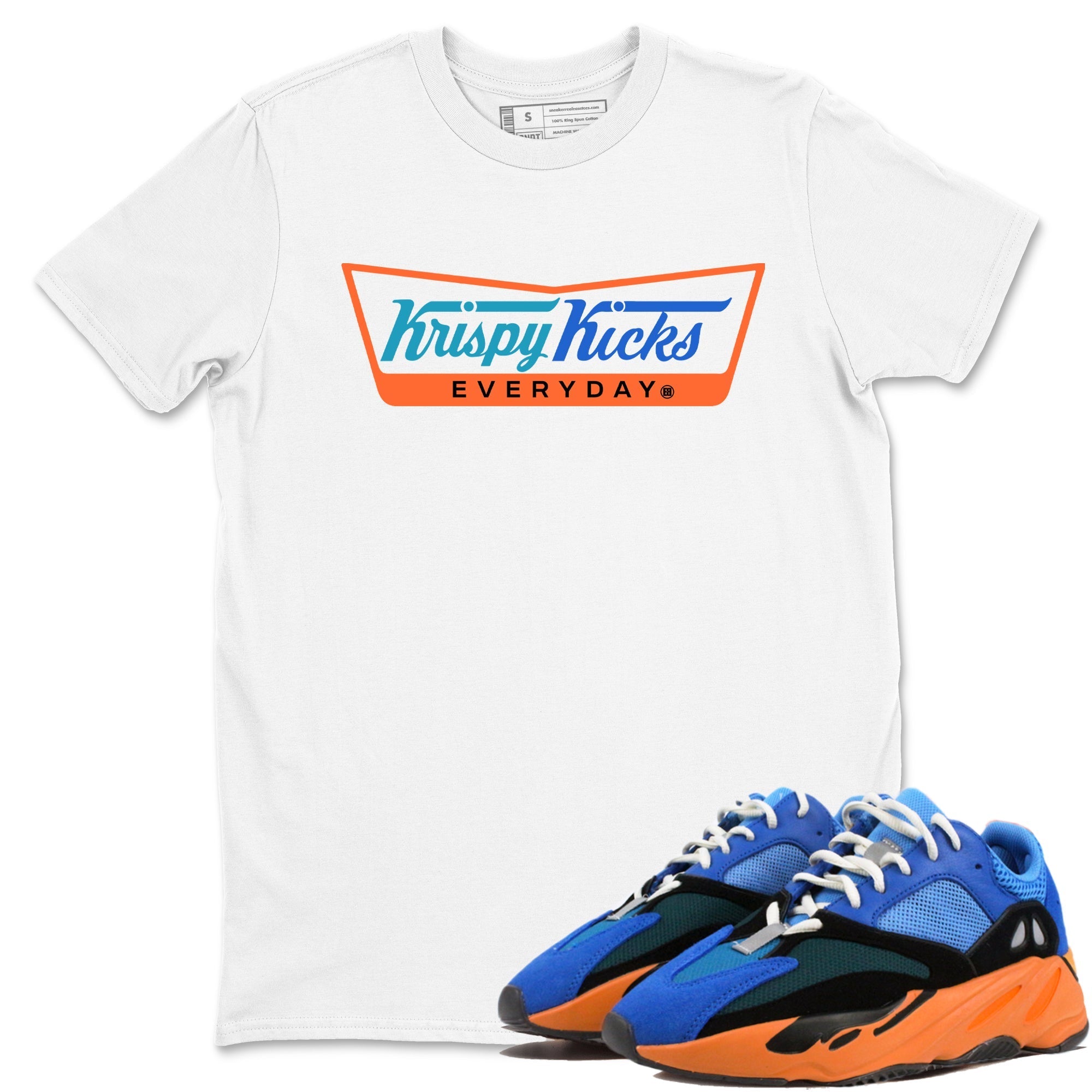 Krispy Kicks Sneaker Tees - Yeezy 700 Bright Blue