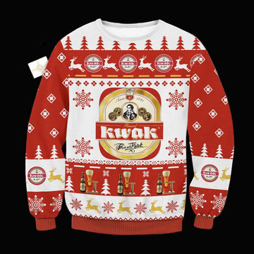 Kwak Beer Ugly Christmas Sweater 2022 ? Usalast