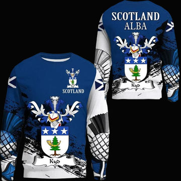 Kyd Scottish Family Crest Scotland Special Sweater A7 ? Usalast