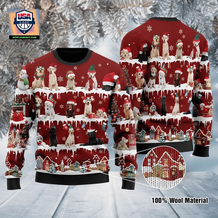 Labrador Retriever Dog Ugly Christmas Sweater 2022 ? Usalast