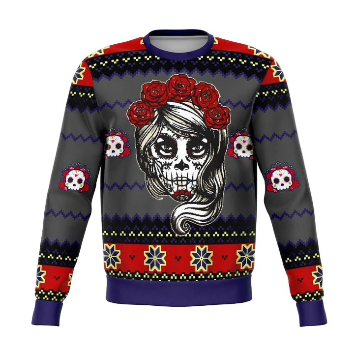 Lady Dead Day Meme 2022 Design 3d Ugly Christmas Sweater ? Usalast