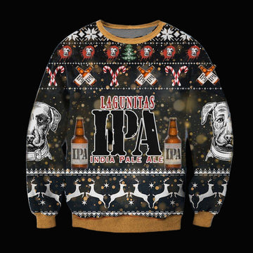 Lagunitas IPA Beer Ugly Christmas Sweater 2022 ? Usalast