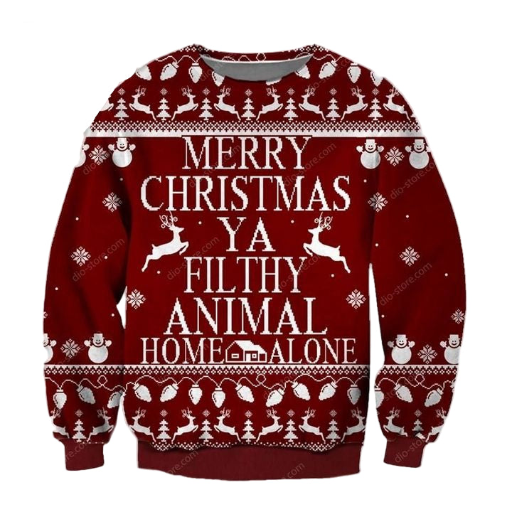 LampoonS Christmas Vacation Knitting Pattern Unisex 3D Ugly Christmas Sweater ? Usalast