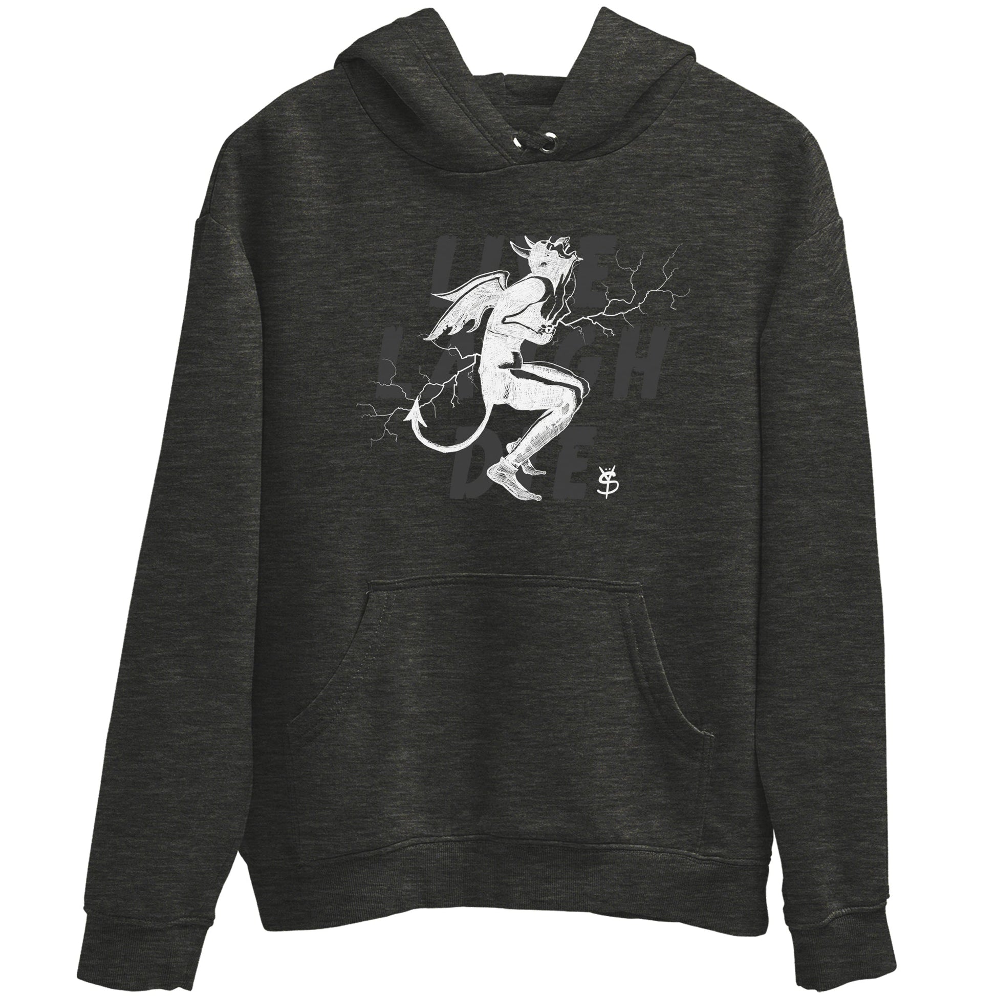 Laughing Devil Sneaker Tees - Air Jordan 4 White Thunder