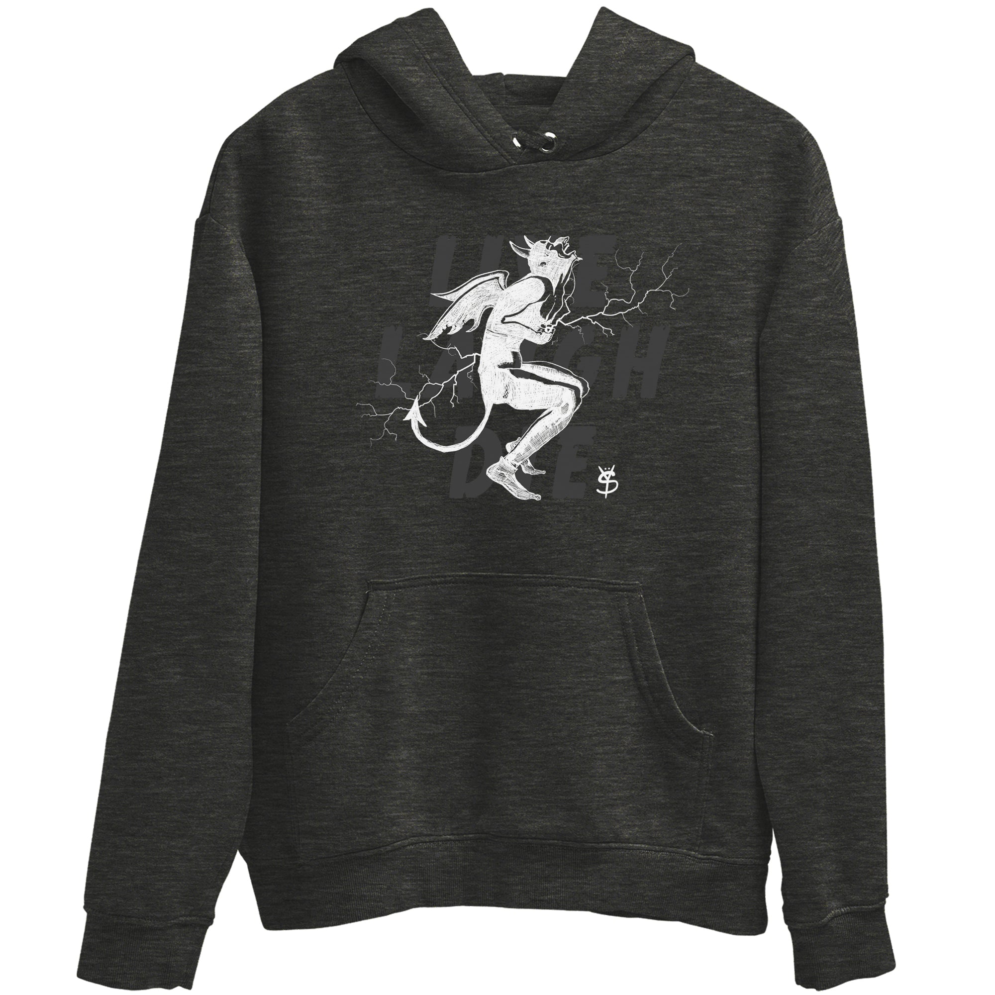 Laughing Devil Sneaker Tees - Air Jordan 4 White Thunder