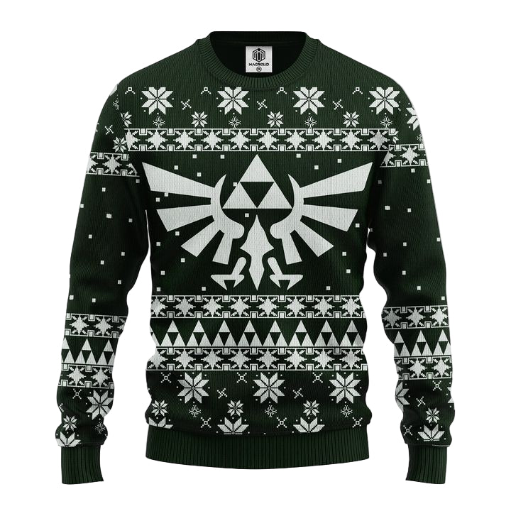 Legend Of Zelda Green Ugly Christmas Sweater Amazing Gift Idea Thanksgiving Gift ? Usalast