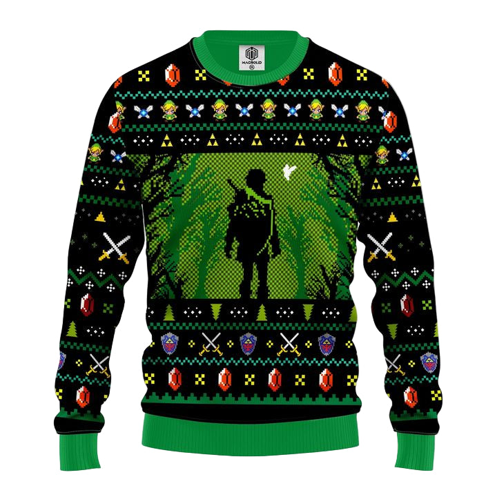 Legend Of Zelda Ugly Christmas Sweater Amazing Gift Idea Thanksgiving Gift ? Usalast