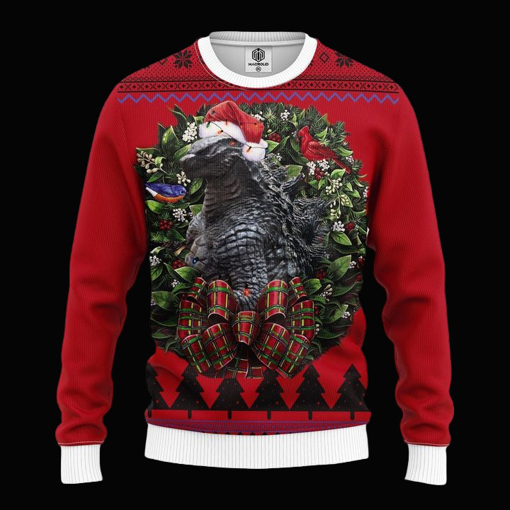 Legendary Godzilla Noel Mc Ugly Christmas Sweater Thanksgiving Gift ? Usalast