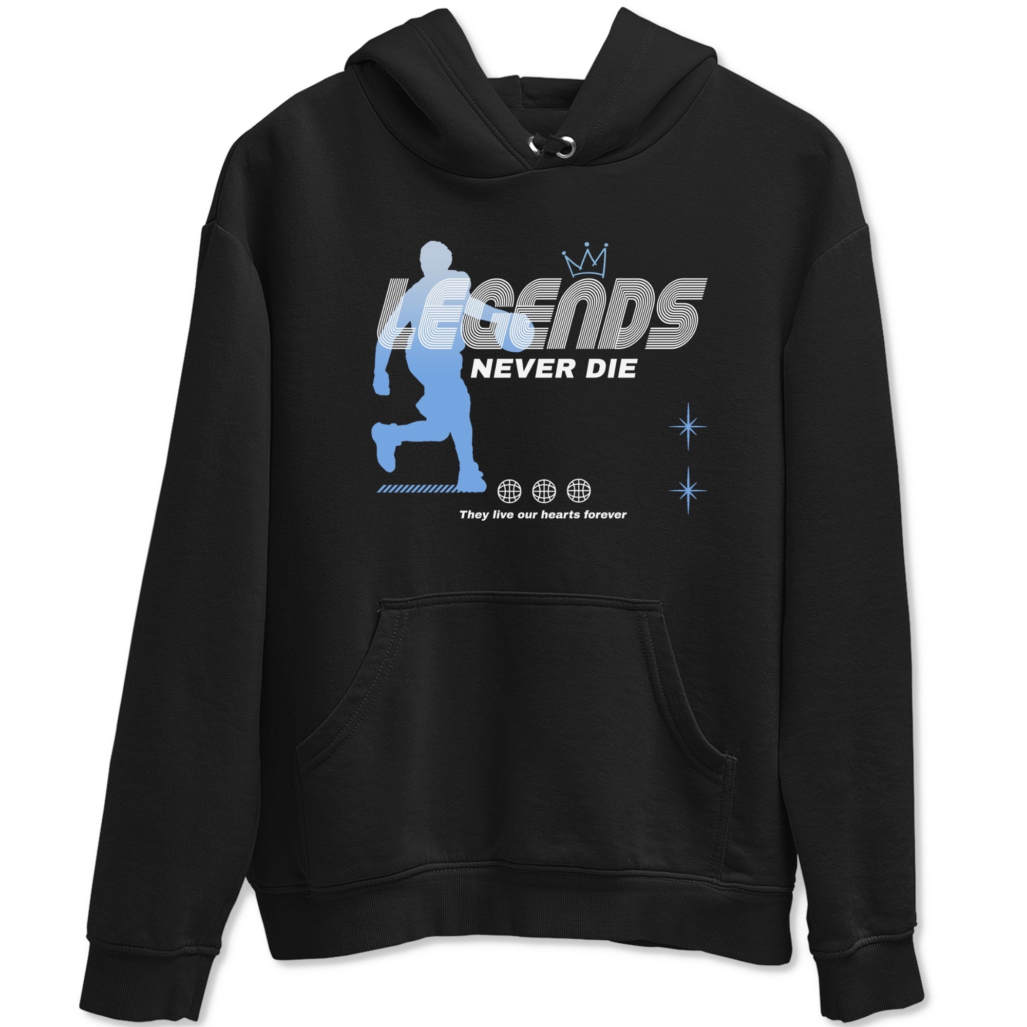 Legends Never Die Sneaker Tees - Air Jordan 11 Legend Blue