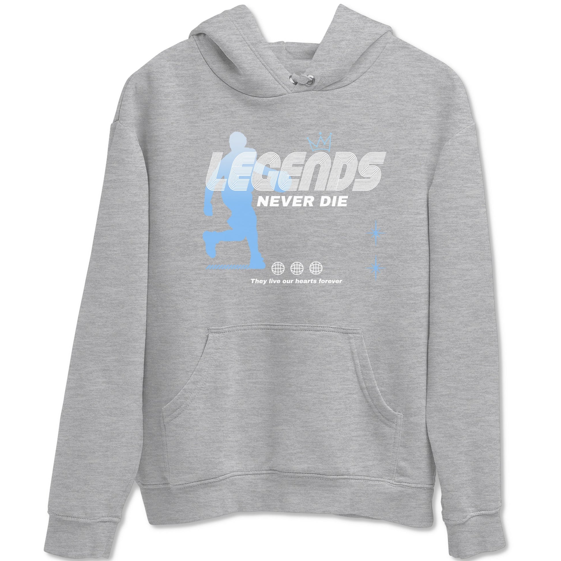Legends Never Die Sneaker Tees - Air Jordan 11 Legend Blue