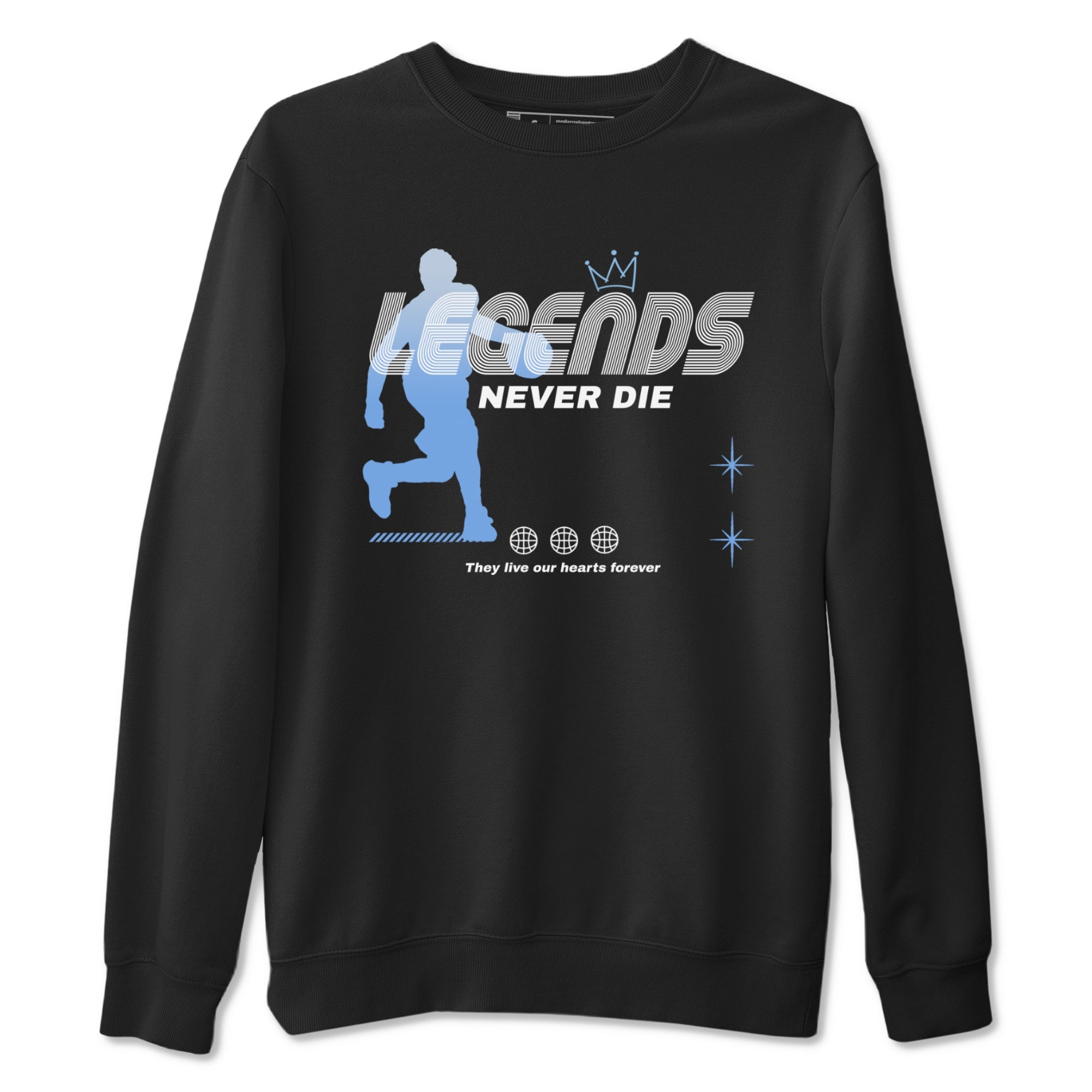 Legends Never Die Sneaker Tees - Air Jordan 11 Legend Blue
