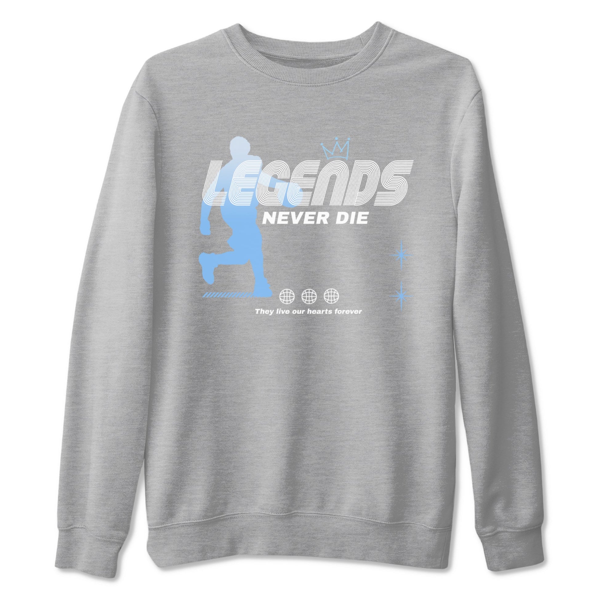 Legends Never Die Sneaker Tees - Air Jordan 11 Legend Blue